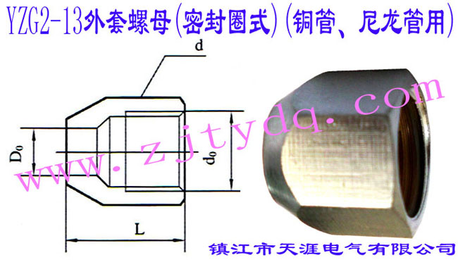 YZG2-13ĸ(ܷȦʽ)(~)Outer Liner Nut